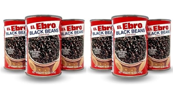 El Ebro Cuban Style Black Beans