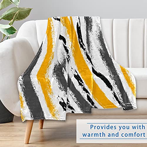 Couverture douce motif tribal 150 x 100 cm pour lit et canapé