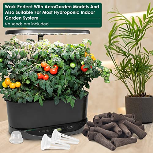 PACETAP 124 Pcs Hydroponic Pod Kit Compatible with AeroGarden, Plant Starter Sponges Kit for Hydroponic Growing System, Growing Pods Kit Include 36 Grow Sponges, 36 Grow Baskets - Image 3