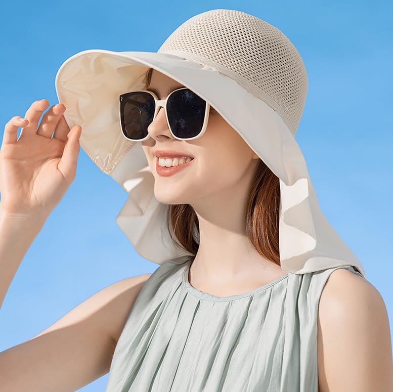 Sombrero con Ala Ancha y Protección para Mujer miniatura 7