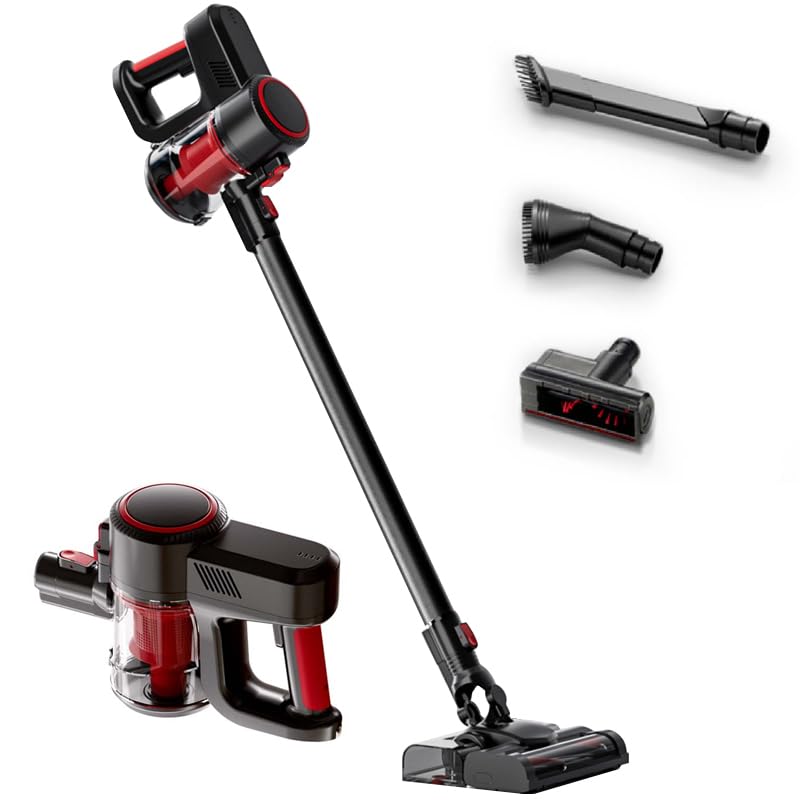 Stick Vacuums & Electric Brooms, Household wireless vacuum cleaner is suitable for dust removal and mite removal, large suction, suction and mopping, integrated small portable handheld type