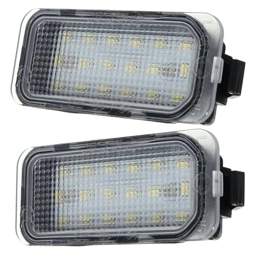 Luz de matrícula LED 12V para Ford Mondeo MK4 MK5 y Fiesta 2008-2019
