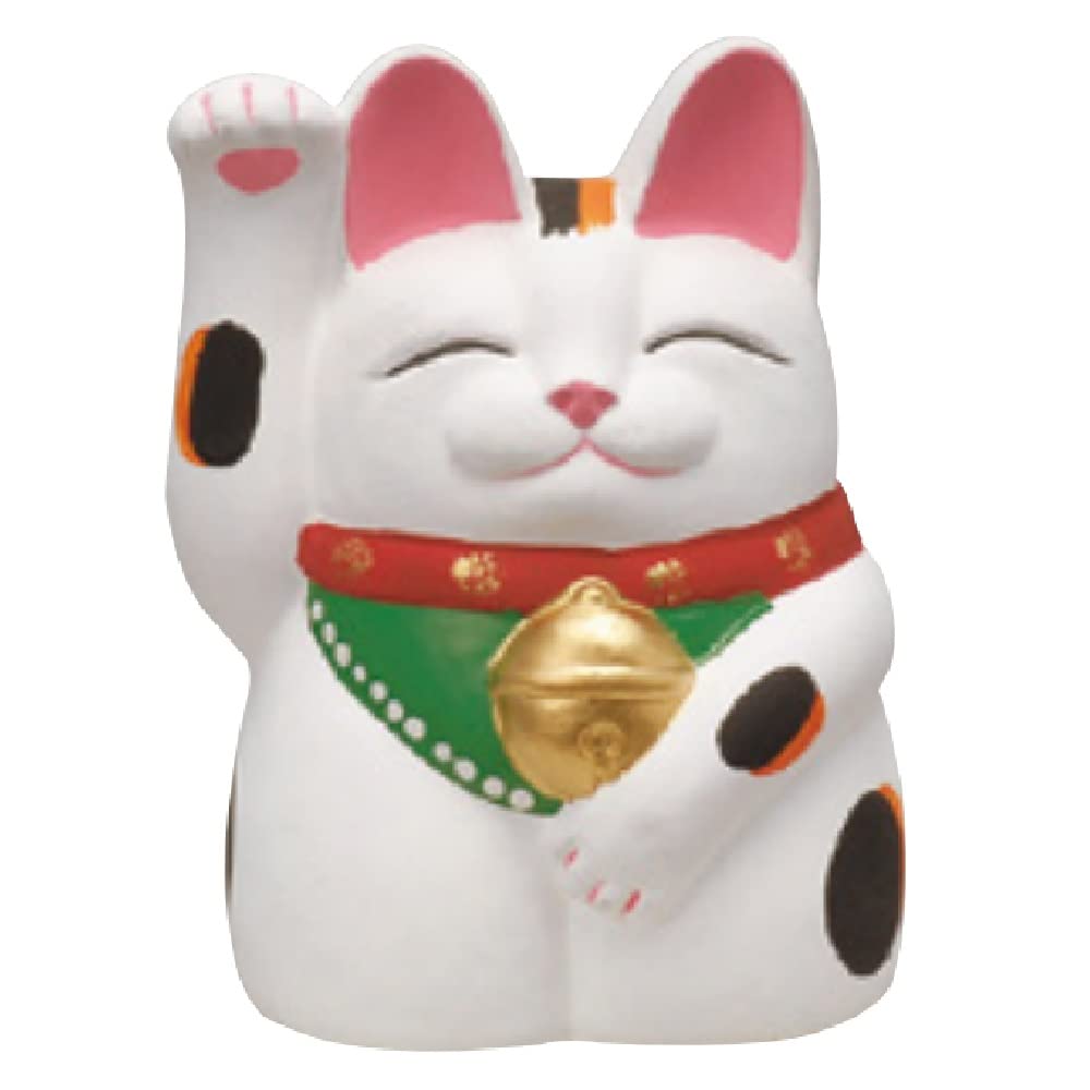 Tokoname Ware Maneki-neko, Right Hand, Gold