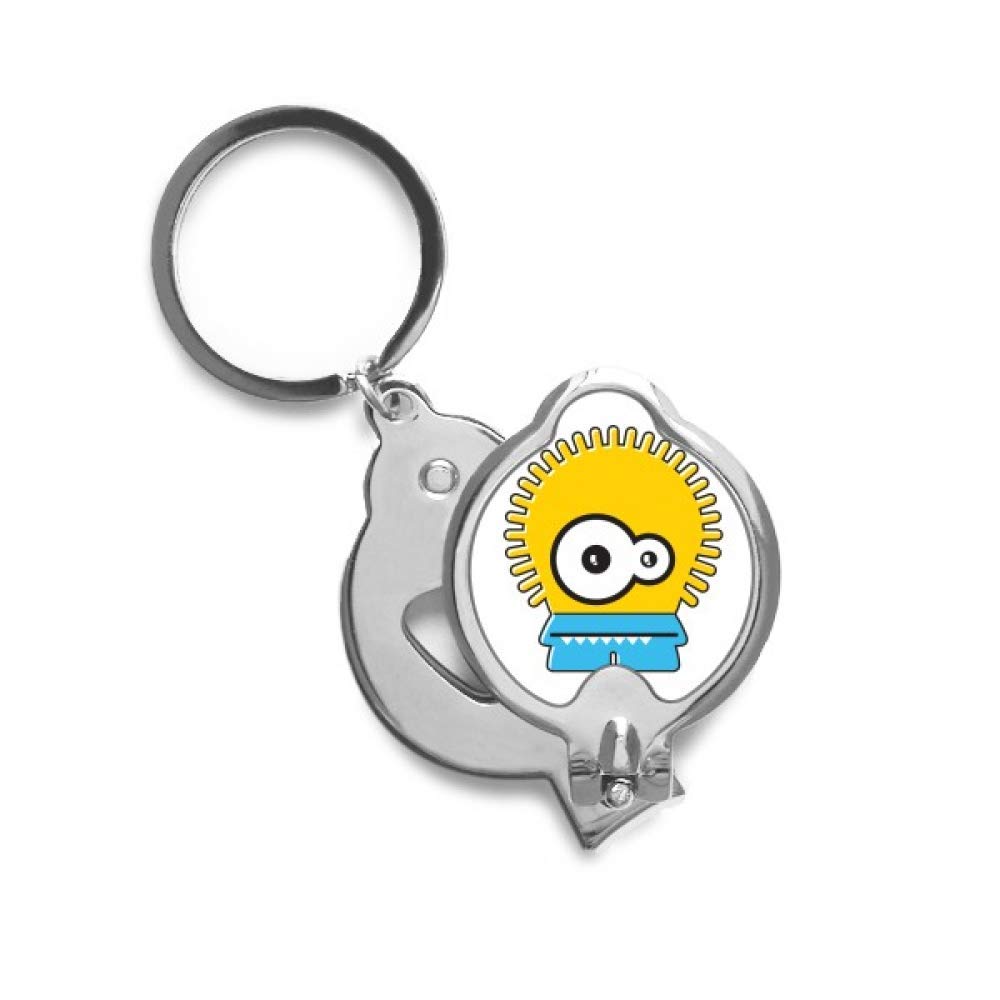Ongle cutter trimmer jaune alien DIYthinker avec lames de précision - 4