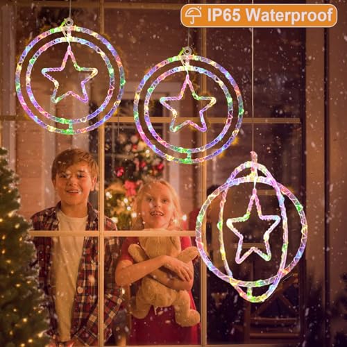 Image of fizzytech Plastic Fairy Curtain String Lights for Wall Decoration, Multicolour USB Powered 300 LED's, 8 Flashing Modes, Window Backdrop Lights for Bedroom, Party, Diwali, Christmas - 3x3 Meter
