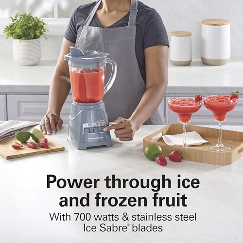 Hamilton Beach 58153J 700W Blender – 40oz Glass Jar