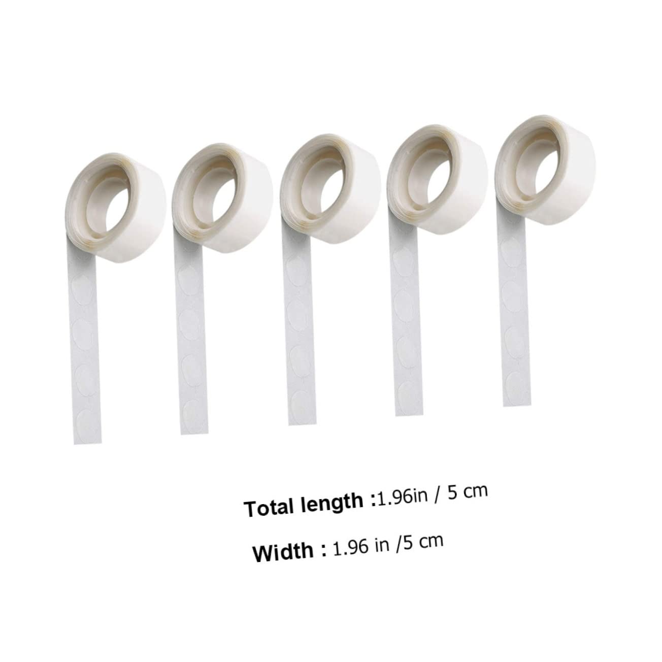 HOMSFOU Cheer Decorations Set Balloons 15 Rolls Glue Points Stickers Removable Adhesive Dots Double Sided Dots Stickers Balloon Decorative Tape