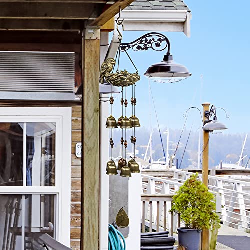 Monsiter Qe Wind Chimes Bird Nest Wind Chime With 12 Bells 3 Hook Outdoor Clearance Windchimes For Mom Grandma Women’s Gift,Memorial Wind Chimes For Outside Deep Tone Patio Porch Garden Backyard Decor #TOP4
