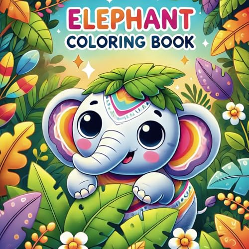 Elephant Coloring Book: An Interactive Elephant Coloring And Activity Book Featuring 50 Fun Facts, Educational Content, And Engaging Coloring Pages Fo