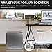 Whynter CUF-112SS Mini, Energy Star Rated Small Upright Freezer with Lock, Stainless Steel -1.1 Cubic Feet