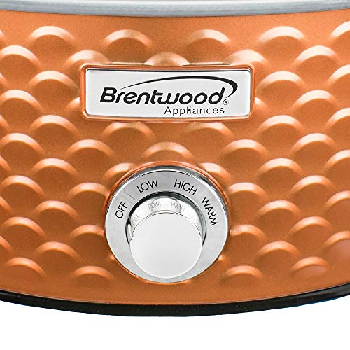 Brentwood SC-140C Slow Cooker Scallop Pattern thumb #8