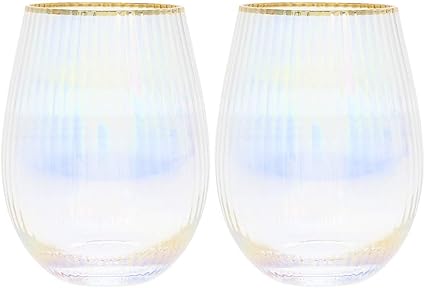 Tumbler wine glasses stemless Clearance