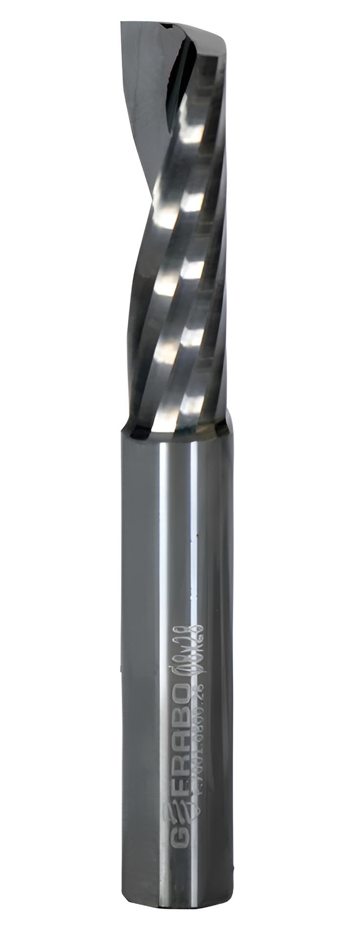 VHM frez do aluminium, frez jednozębny Z=1, polerowany, Ø 1-12 mm - NOWY z rachunkiem - długi, rozmiar: 3,00 x 15 x 45 mm - d2=3,00 mm