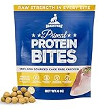 Brightway Pets Primal Protein Bites – Freeze Dried Raw Chicken Dog Treats | High Protein, Cage-Free Chicken & Liver | Made in USA, Grain-Free, All-Natural | Training Treats Meal Topper