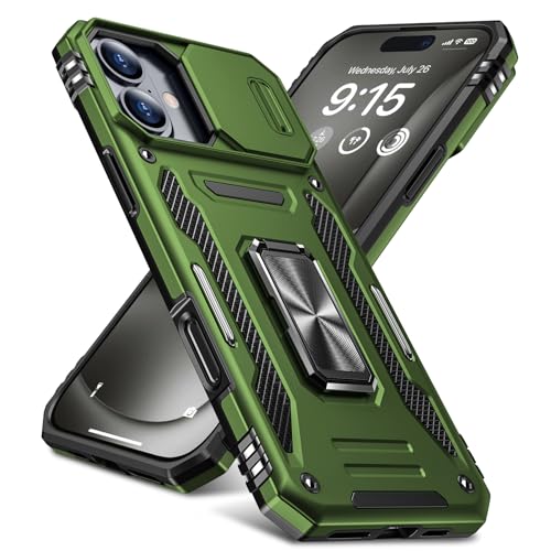 PNEWQNE Ή iPhone 16 p̃P[X Ot Ռz ϏՌ X^h@\ ČRMILKi ACtH 16 p̃P[X Sʕی 360°] 藎ɂ lC  gуJo[  WY95-128