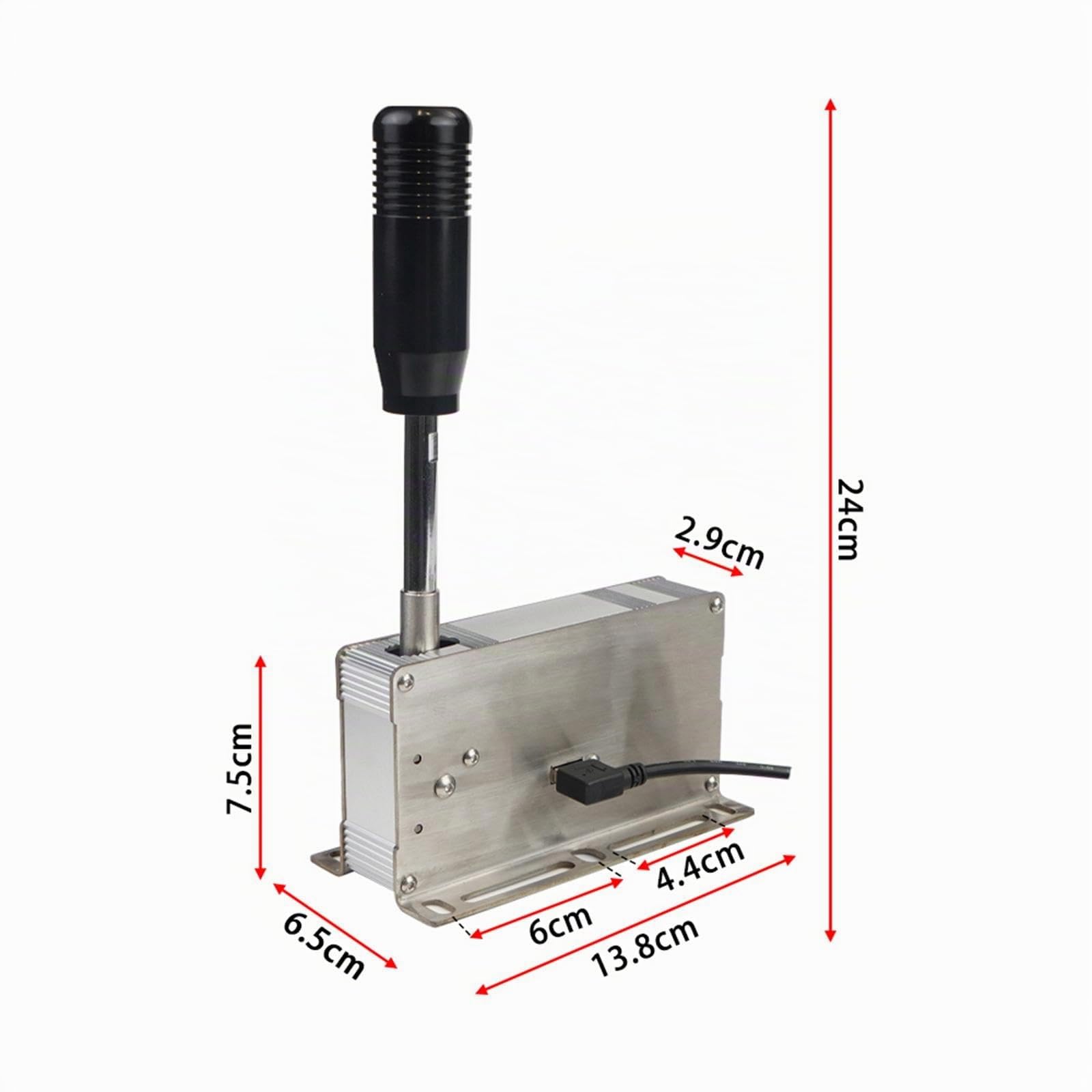 USB Sequenziale Shifter Gear Shifter Plug And G27 G29 G923 G920 TMX Accessori di Gioco, Cambio del Freno a Mano, Nero