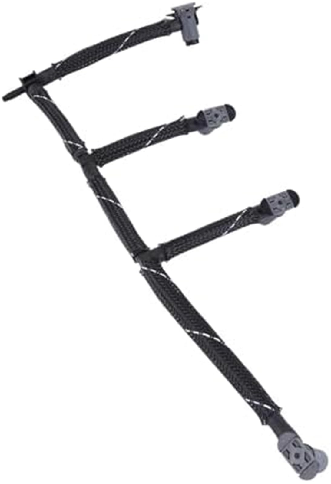 Tubo flessibile di ritorno dell'iniettore di carburante compatibile con Seat, 1.6TDI DGTE dal 2017 in poi. Sostituisce il tubo flessibile di ritorno dell'iniettore di carburante 04L130235B 04L13