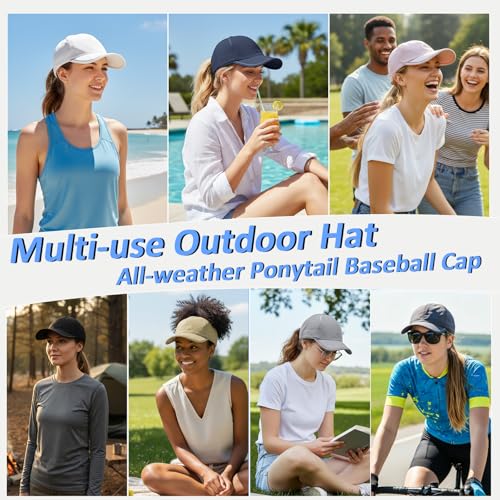 Gorra para mujer con protección UV y tira reflectiva miniatura 6