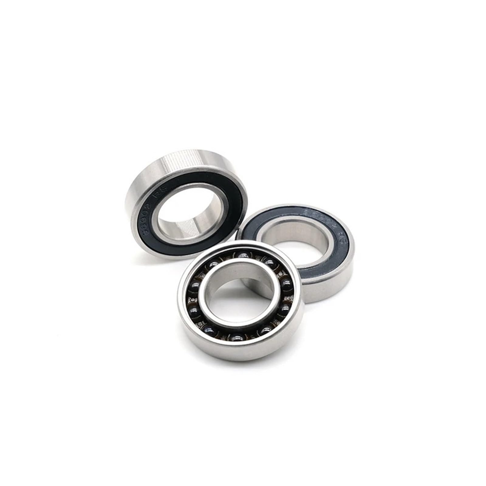 1pcs S6902-2RS CB ABEC-9 15x28x7mm Stainless Steel Ceramic Bearing 61902 Bicycle Bearing