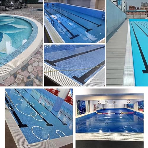 Generico Griglie per Piscine - Griglia di Scarico Resistente per Esterni, Ideale per soluzioni di drenaggio di docce, Strade e troppopieno - Griglia Robusta per Un Flusso d'Acqua efficiente