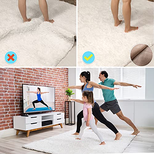Lusee Sottotappeto Antiscivolo, 150 * 150cm Rete