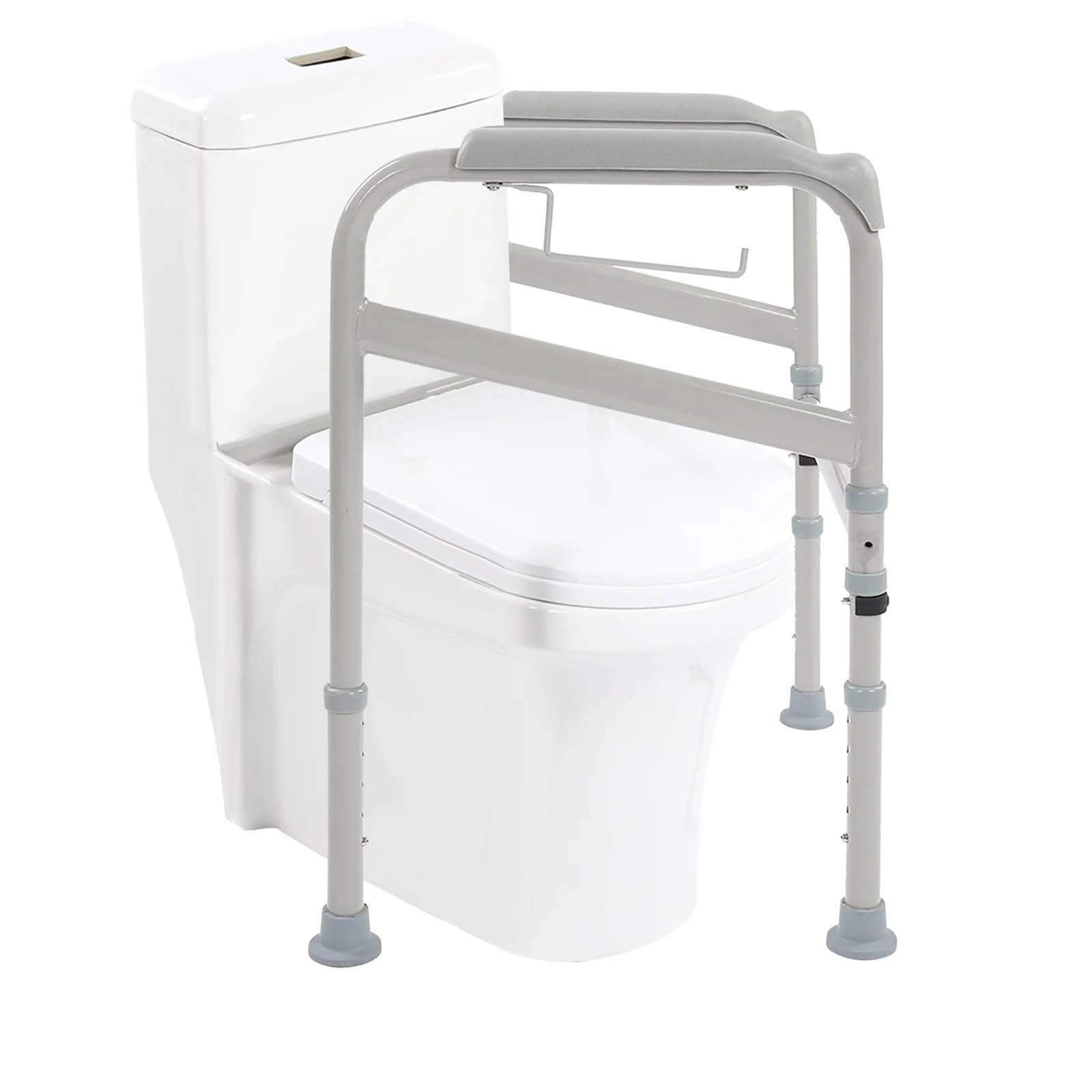 Mains Courantes De SéCurité pour Les Toilettes Main Courante Support Toilette sécurité réglable Main Courante handicapé Aide à la Saisie Handicap Toilette Bain Salle de Bain Main Courante