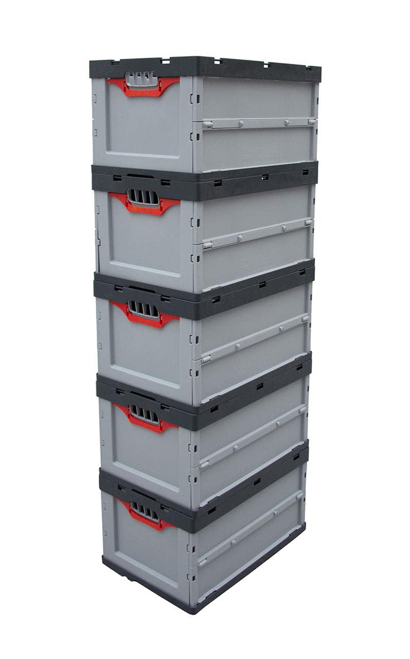 5x Faltbox 60 x 40 x 27