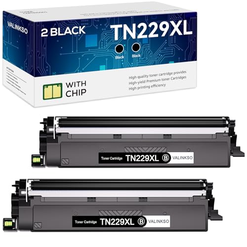 Image of Compatible for Brother TN229XL Black Toner Cartridge High Yield | TN229 TN229XL Work with Brother HL-L3220CDW MFC-L3780CDW HL-L3280CDW MFC-L3720CDW HL-L3300CDW | Prints up to 3,000 pages each