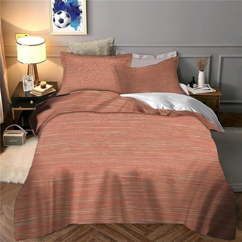 Housse de Couette Campagne 200x200 Parure Lit Fermeture Éclair - 6