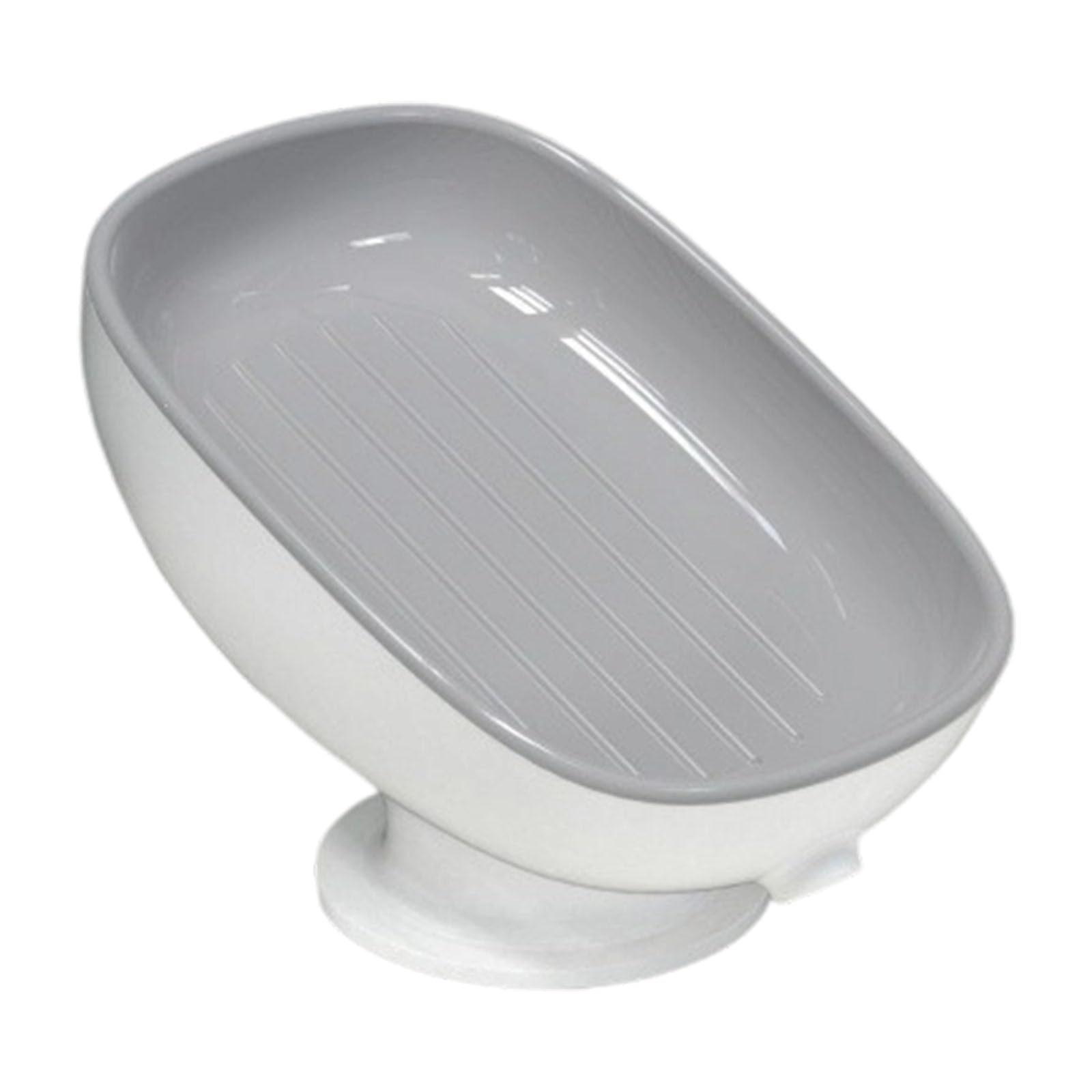 Jazuaiao Simple Soap Box Holder for Bathroom and Kitchen Sink Case Holder Innovative Draining Container