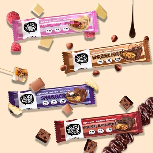 Yubi Mix Variety Box 12 Pack - Protein Bars - 99 Calories, High Protein, High Fibre, Low Sugar, Gluten Free and Dairy Free - Healthy Snacks/Nutrition Bar - Chocolate Bars - 420g - Image 3