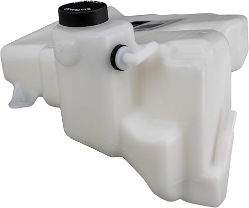 Vista 181 de TRQ Botella de desbordamiento del tanque de expansión del depósito de refrigerante del radiador compatible con Porsche Macan 2015-2018