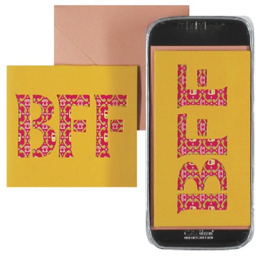Mini Notes de vœux BFF carte correspondance amitié Cn-10253