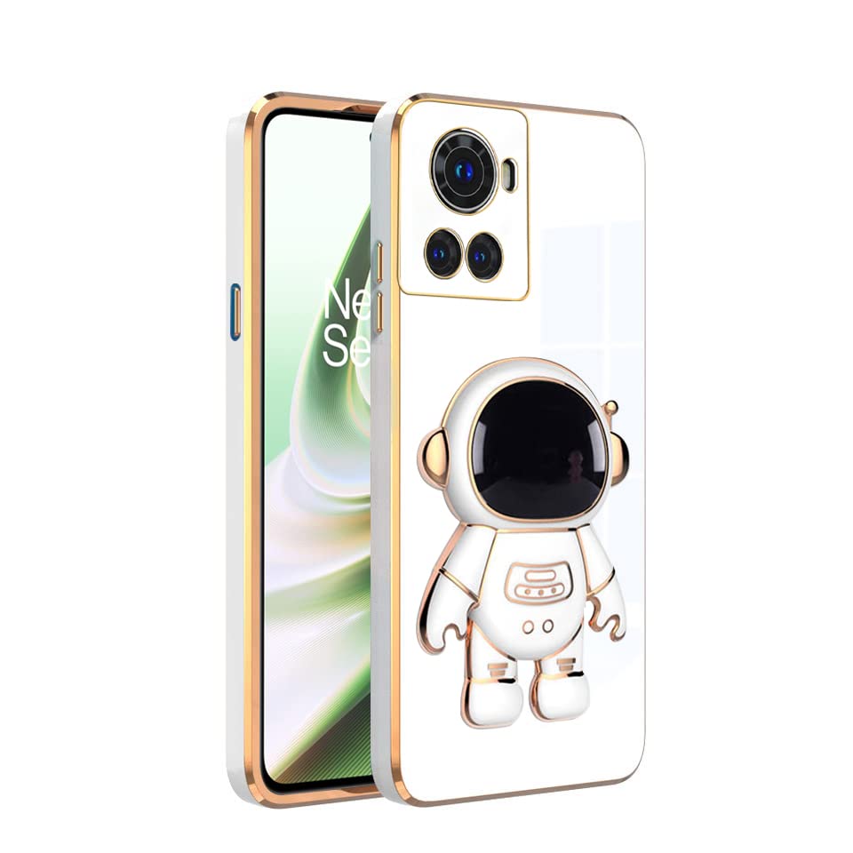 V-TAN Electroplated 3D Astronaut Holster Folding Stand Back Case Compatible with Oneplus 10R,10R (White) (B0C1KBLJ2Y) Amazon Price History, Amazon Price Tracker