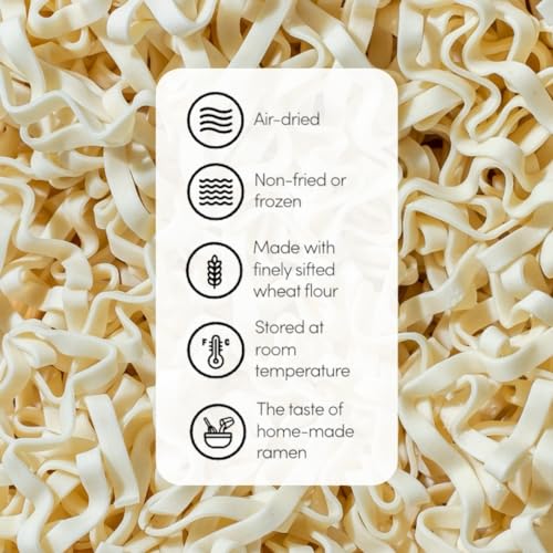 A-Sha Healthy Asian Ramen Noodles Variety Pack | Spicy Best Sellers Variety Pack | Vegan, Air Dried, High Protein | Great For Ramen, Stir Fry, Wok | 4 Flavors, 19 Servings - Thumbnail 5