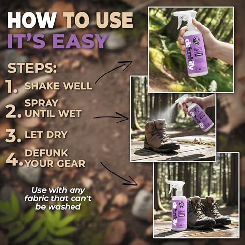 Defunkify Lavender Odor Eliminator Spray, Shoe & Carpet Deodorizer, 32oz by DEFUNKIFY - Used condition - Image 5