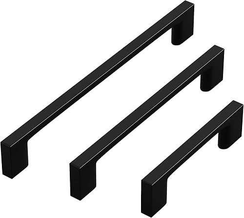 Miniatura 9 de Dowell (3008 256 15) - Manijas para gabinete, cocina, baño y muebles, herrajes para gabinetes y puertas, manija de cajón  2 tornillos incluidos