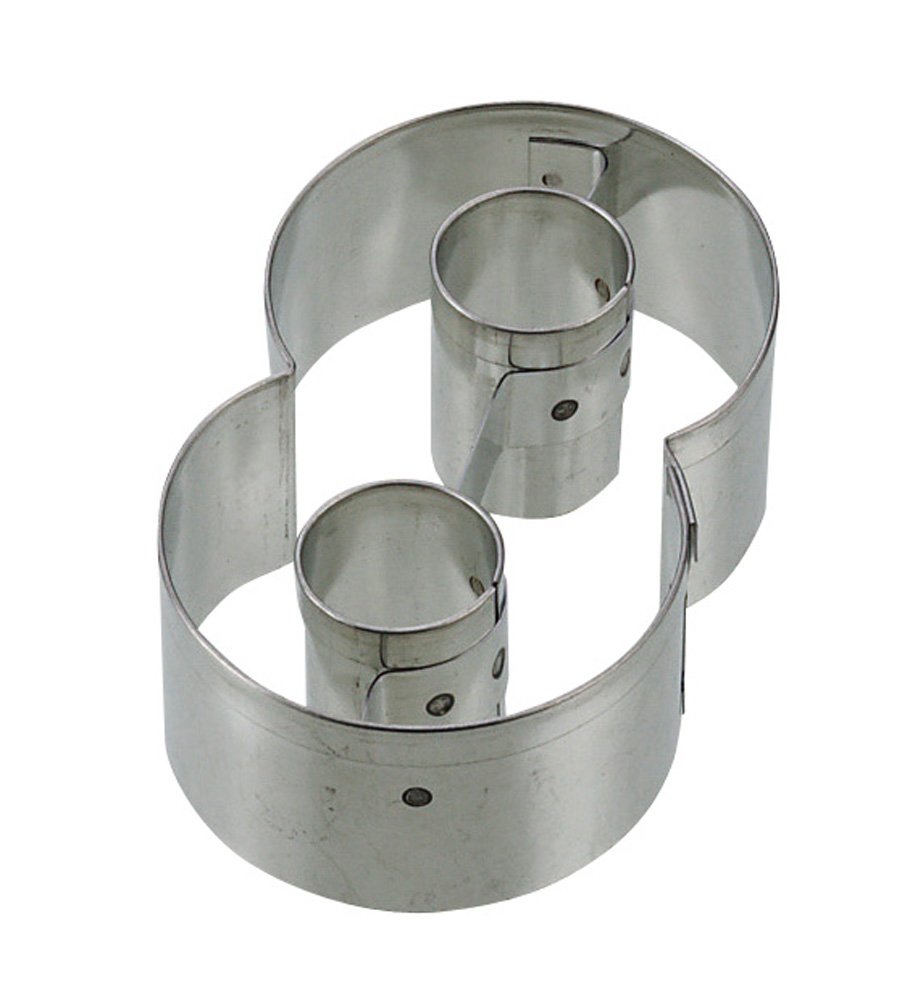 Amazon｜パール金属 EEスイーツ 数字クッキー抜き型 8 D-4885