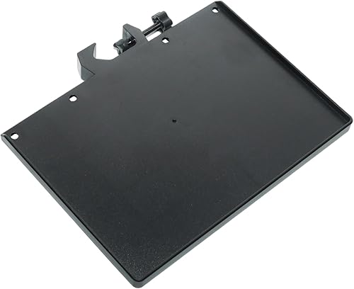 Lilaly Bandeja de soporte de micrófono de 9.4 x 6.9 pulgadas, estante de abrazadera, soporte de bandeja, soporte para micrófono, estante de