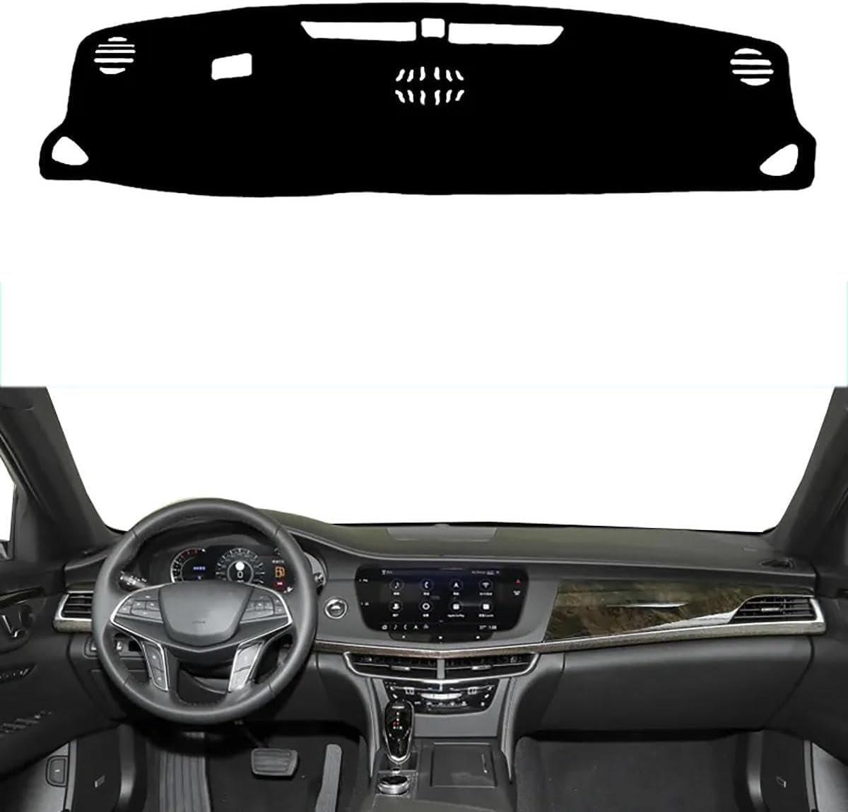 ZhangXD Car Dashboard Cover for Cadillac CT6 2016–2021