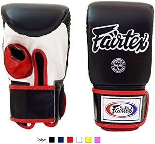Fairtex Muay Thai Bag Boxing Gloves TGO3 Black/white/red Size L Training gloves