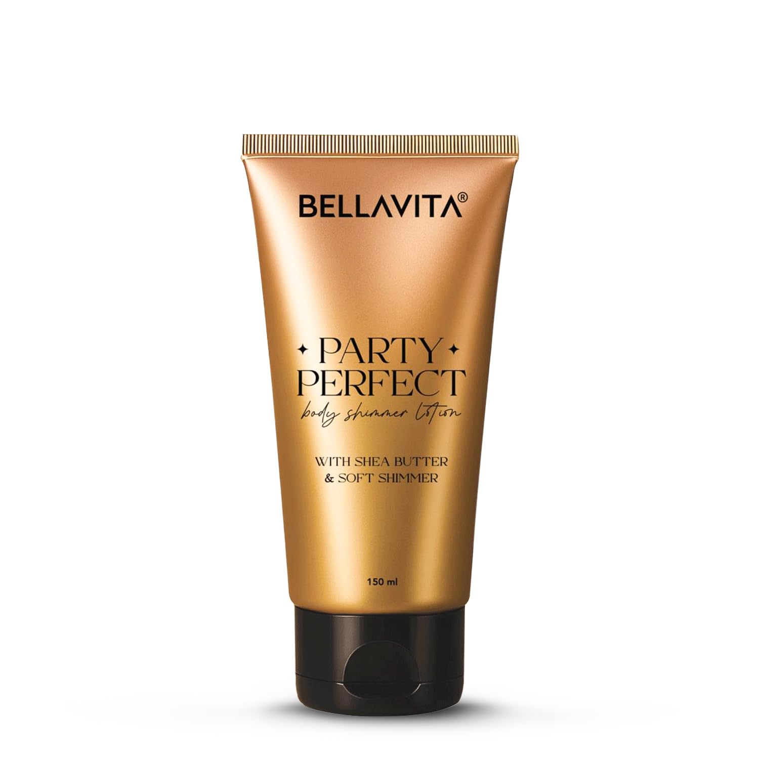 BELLAVITA Party Perfect Body Shimmer Lotion | Instant 3D Glow | Party-Ready Sheen | Butter-Rich Deep Hydration | Lightweig...