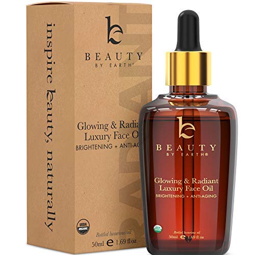 Organic Face Oil - Anti Aging Moringa Leaf Organic Jojoba Oil, Dark Spot