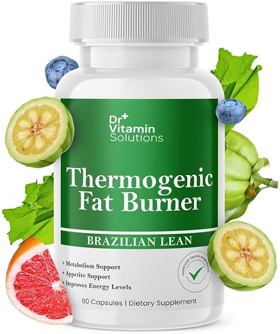 DR VITAMIN SOLUTIONS Thermogenic Fat Burner Brazilian Lean, 60 Capsules Thermogenic Fat Burner Brazilian Lean, 30 Capsules