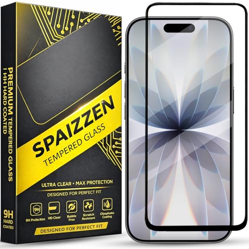 Image of Military-Grade Tempered Glass Screen Protector Compatible for Iphone 17 / iPhone 17 with Edge to Edge Coverage and Easy Self Installation kit