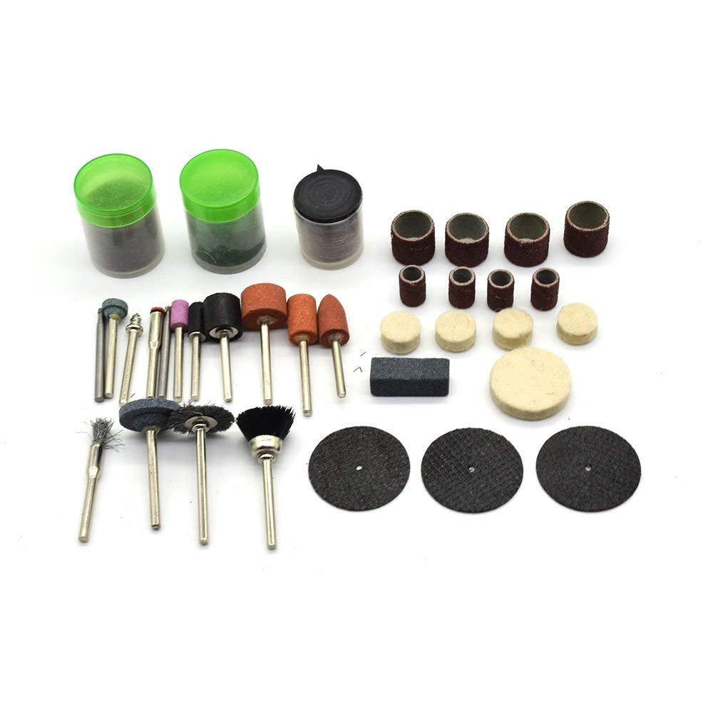 A&S TOOL SHOP 105PCS Grinding Carving Polishing Engraving Drill Bit Kit Set for Dremel Rotary