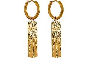 New 2023 Eye Rectangle Hoop Earrings