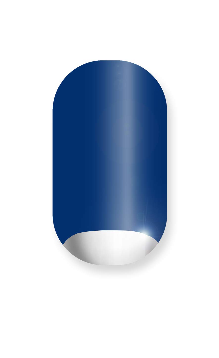 Minx Nails Moon at Midnight Chrome,Blue & Chrome, Nail Wrap
