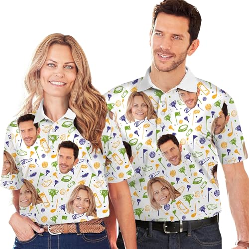 Custom Dad Shirt with Kids Face