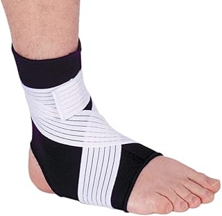 AliMed Neoprene Ankle Support with Strap, Medium